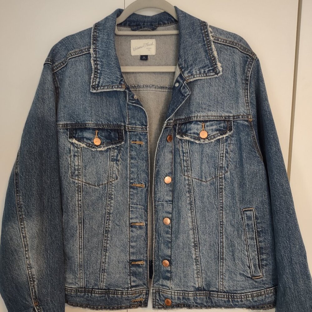 WOMENS JEAN JACKET UNIVERSAL THREAD (TARGET) SIZE XXL